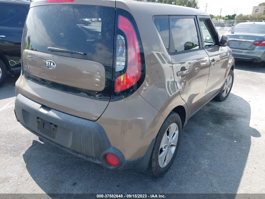 2014 KIA SOUL BASE - KNDJN2A22E7075301