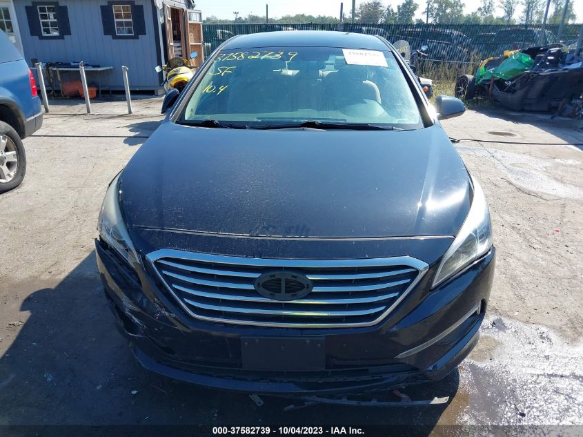 2015 HYUNDAI SONATA 2.4L SE - 5NPE24AF9FH151389