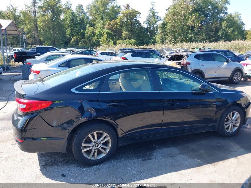 2015 HYUNDAI SONATA 2.4L SE - 5NPE24AF9FH151389