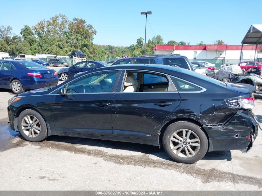 2015 HYUNDAI SONATA 2.4L SE - 5NPE24AF9FH151389