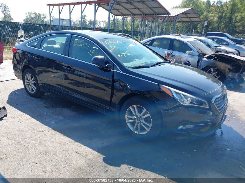 2015 HYUNDAI SONATA 2.4L SE - 5NPE24AF9FH151389