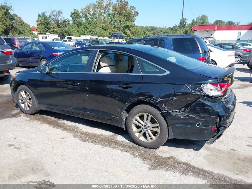 2015 HYUNDAI SONATA 2.4L SE - 5NPE24AF9FH151389