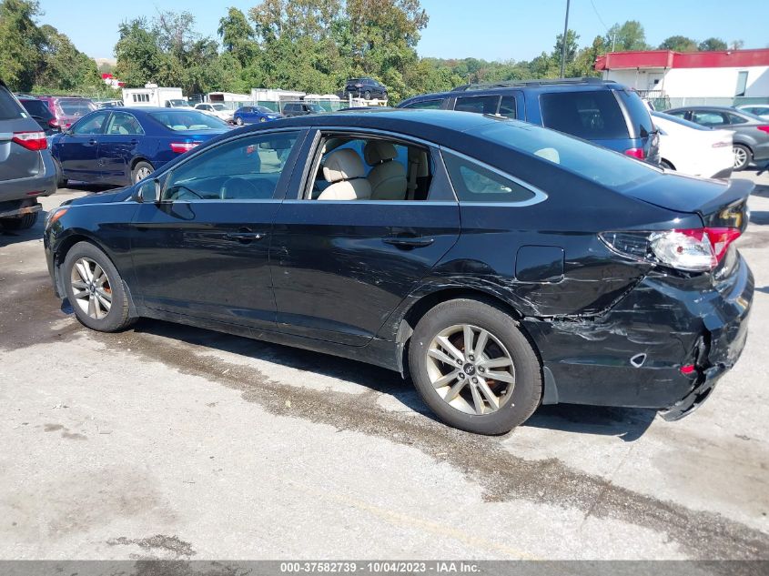 2015 HYUNDAI SONATA 2.4L SE - 5NPE24AF9FH151389