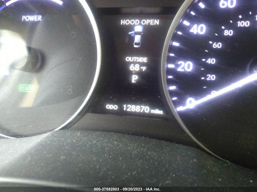 2013 LEXUS ES 300H HYBRID JTHBW1GG0D2007359