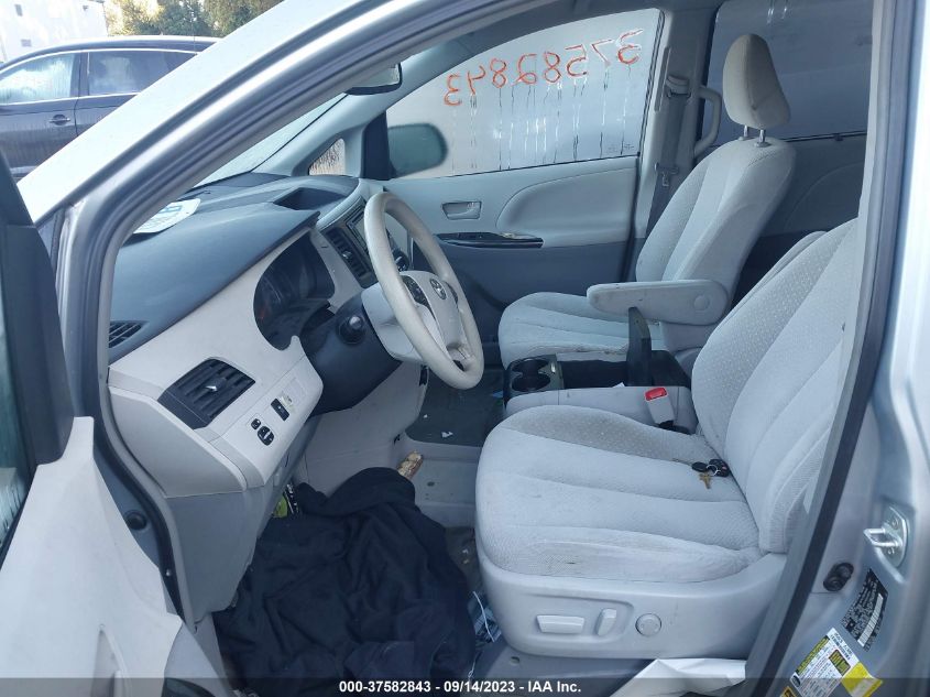 2014 TOYOTA SIENNA LE - 5TDJK3DC1ES092681