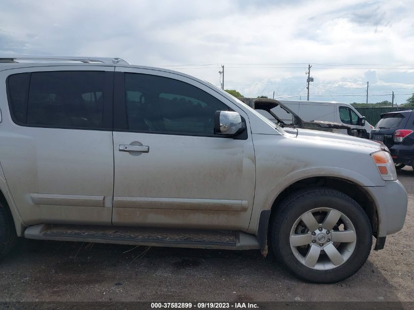 2014 NISSAN ARMADA SL - 5N1BA0NC6EN611701