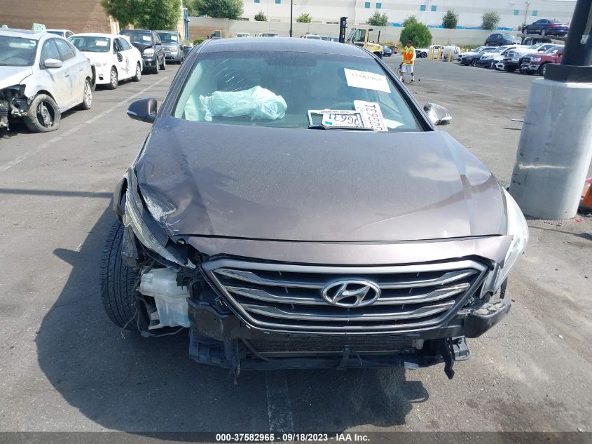 2015 HYUNDAI SONATA 2.4L SPORT - 5NPE34AF2FH249922