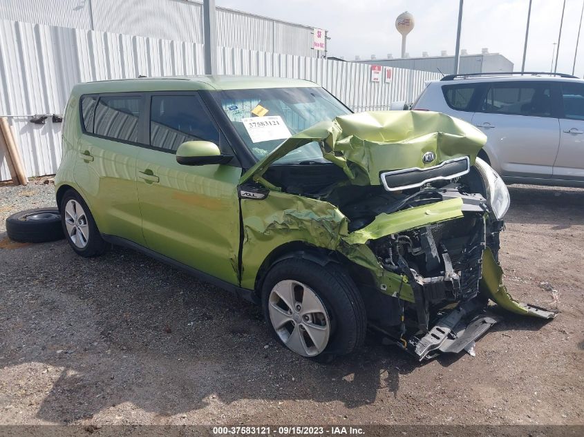 2016 KIA SOUL BASE - KNDJN2A21G7833101
