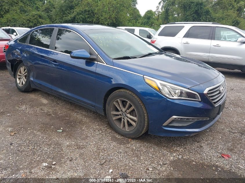 2015 HYUNDAI SONATA 2.4L SE - 5NPE24AF5FH224242