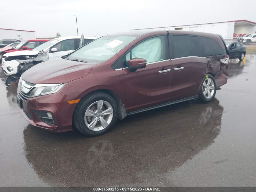 2020 HONDA ODYSSEY EX-L - 5FNRL6H73LB050125