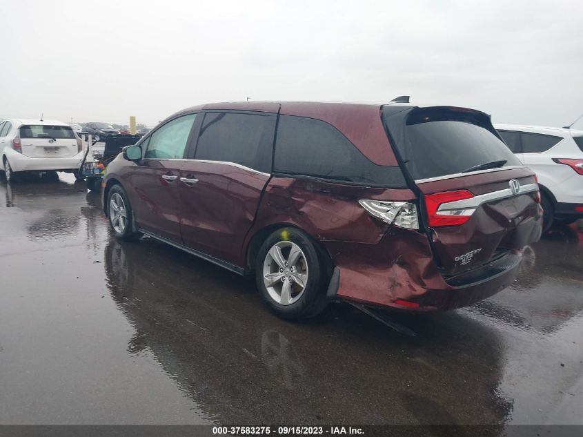 2020 HONDA ODYSSEY EX-L - 5FNRL6H73LB050125