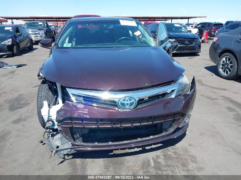 2013 TOYOTA AVALON HYBRID XLE PREMIUM 4T1BD1EB4DU010425