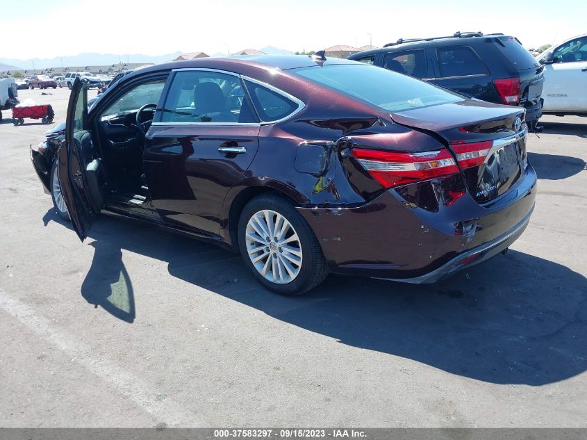 2013 TOYOTA AVALON HYBRID XLE PREMIUM 4T1BD1EB4DU010425