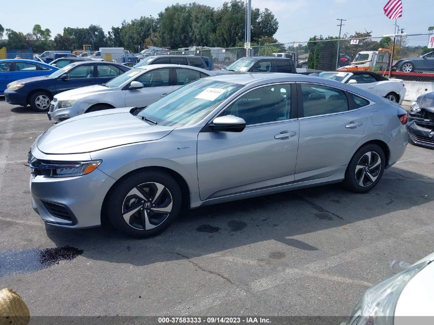 2022 HONDA INSIGHT EX - 19XZE4F53NE016923