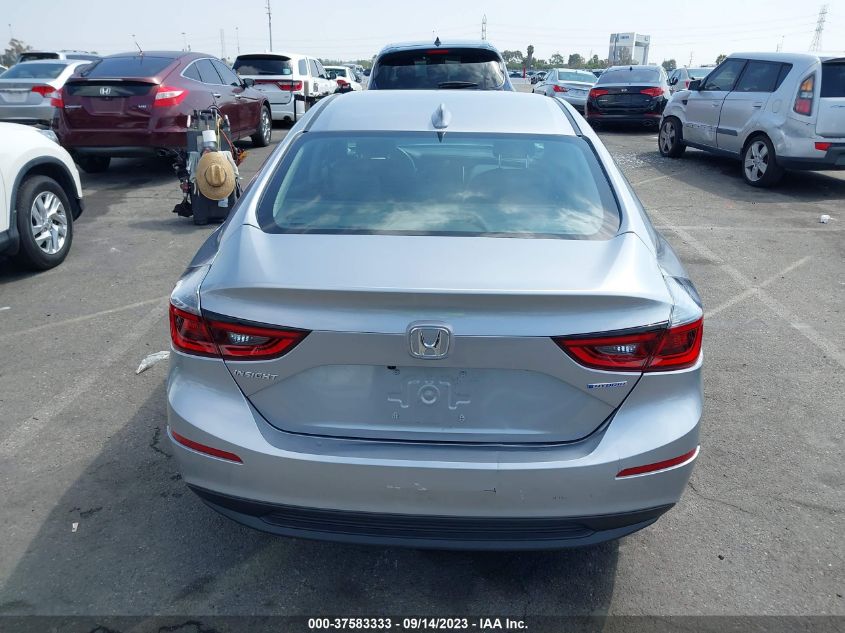2022 HONDA INSIGHT EX - 19XZE4F53NE016923