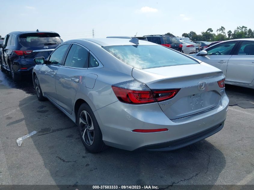 2022 HONDA INSIGHT EX - 19XZE4F53NE016923