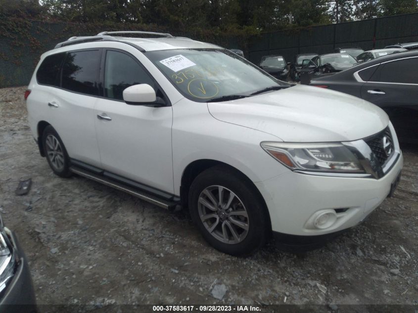 2013 NISSAN PATHFINDER S/SV/SL/PLATINUM - 5N1AR2MM6DC687729