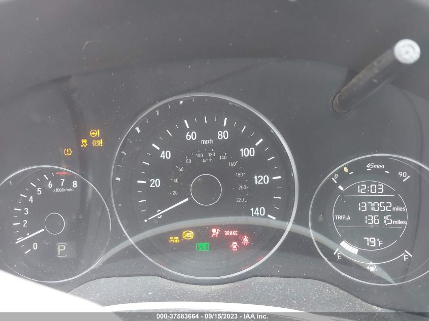 2016 HONDA HR-V EX - 3CZRU5H5XGM727348
