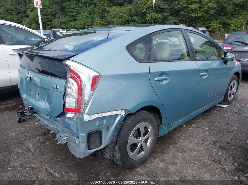 2014 TOYOTA PRIUS FOUR/FIVE/THREE/ONE/TWO - JTDKN3DU4E1854290