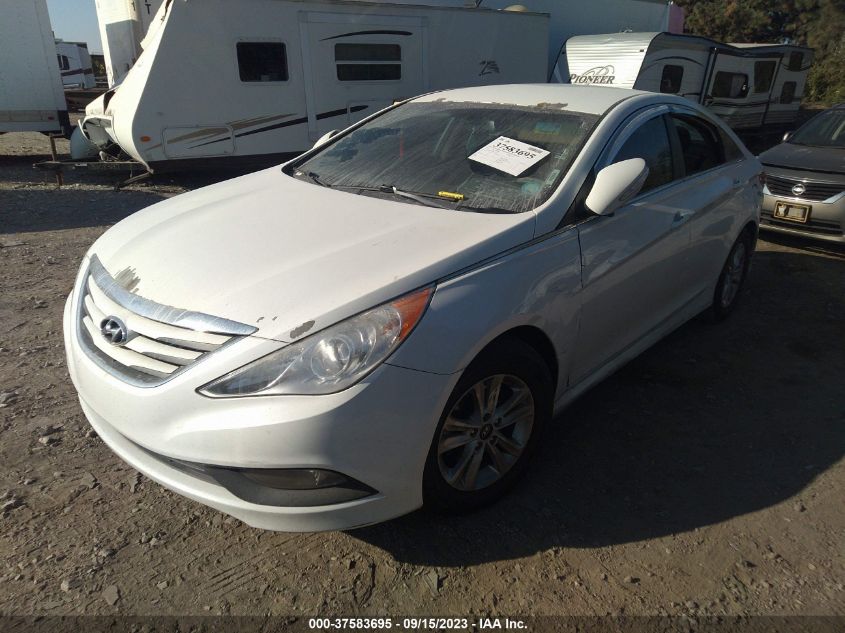 2014 HYUNDAI SONATA GLS - 5NPEB4ACXEH921281