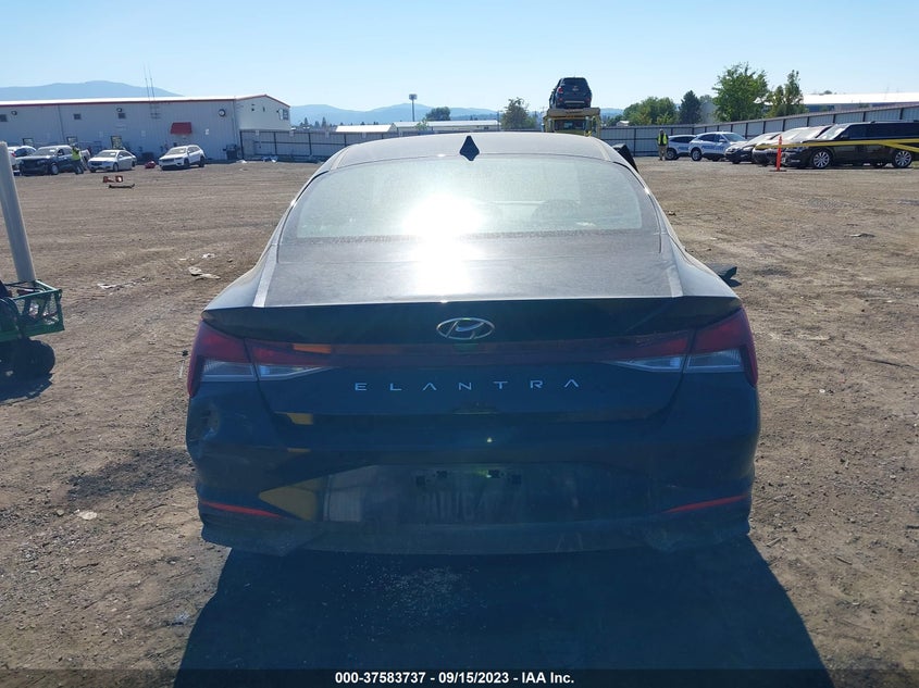 VIN KMHLL4AG6NU282339 2022 HYUNDAI ELANTRA SE