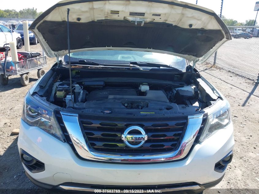 2017 NISSAN PATHFINDER SL - 5N1DR2MN4HC642302