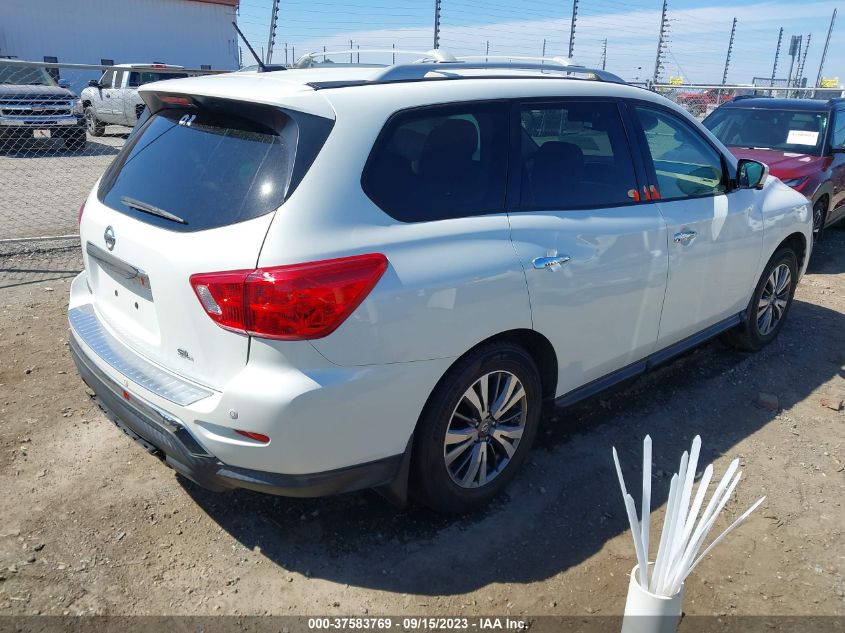 2017 NISSAN PATHFINDER SL - 5N1DR2MN4HC642302