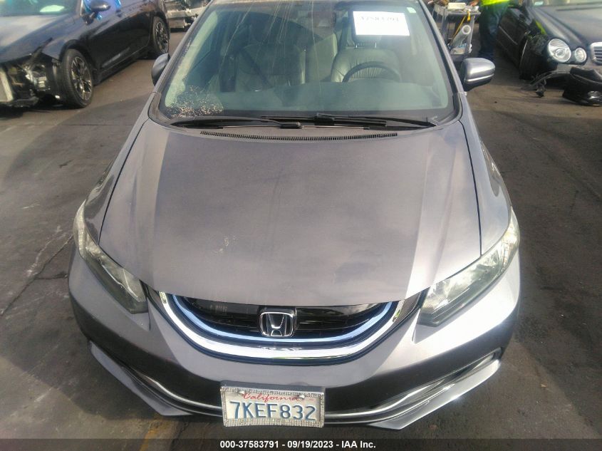 2015 HONDA CIVIC HYBRID - 19XFB4F33FE200707