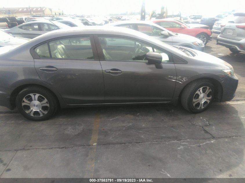 2015 HONDA CIVIC HYBRID - 19XFB4F33FE200707