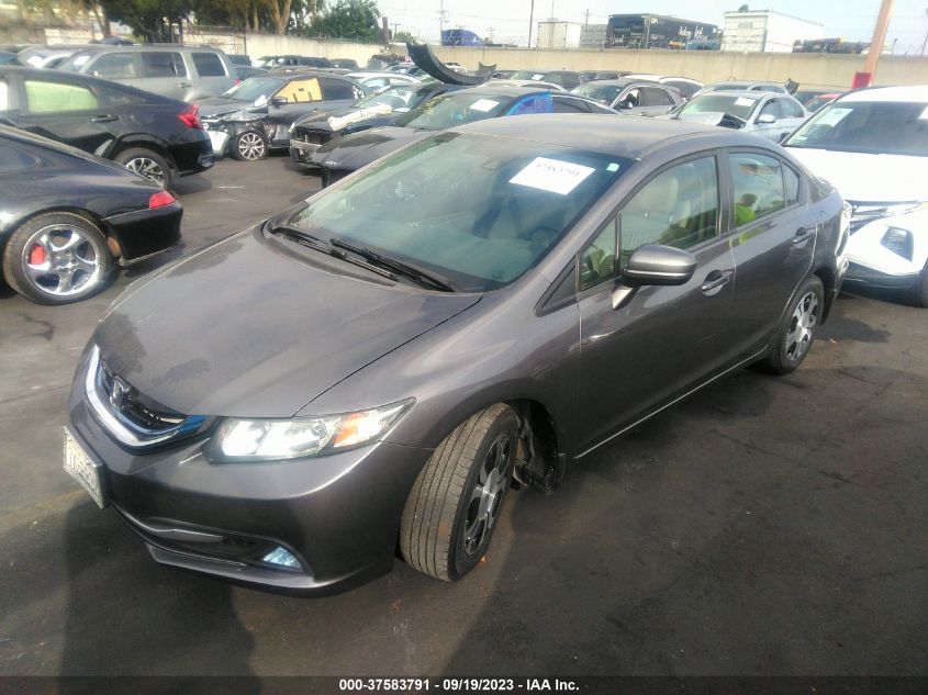 2015 HONDA CIVIC HYBRID - 19XFB4F33FE200707