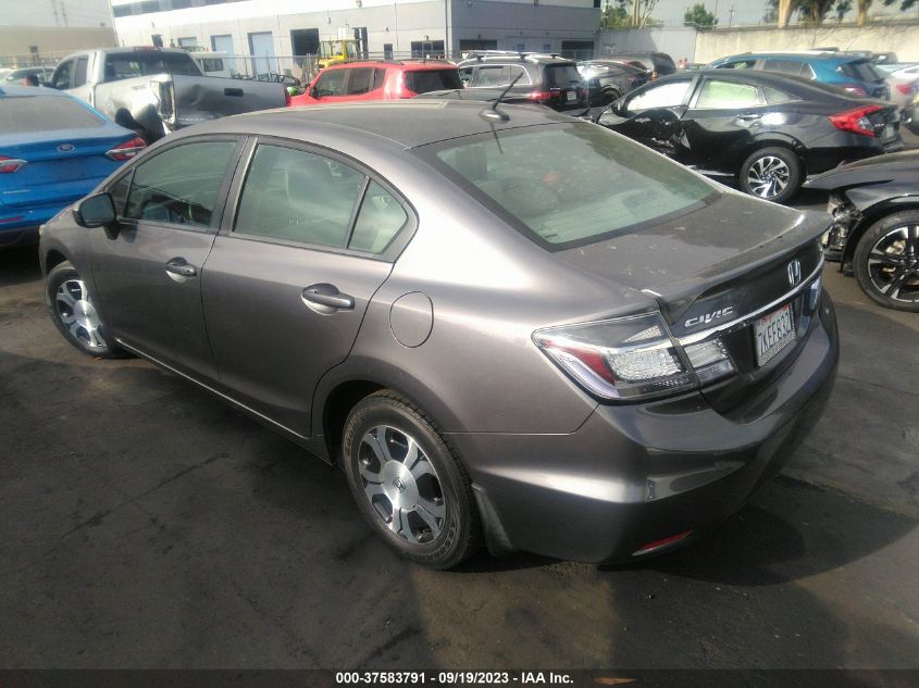 2015 HONDA CIVIC HYBRID - 19XFB4F33FE200707