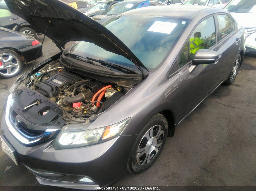 2015 HONDA CIVIC HYBRID - 19XFB4F33FE200707