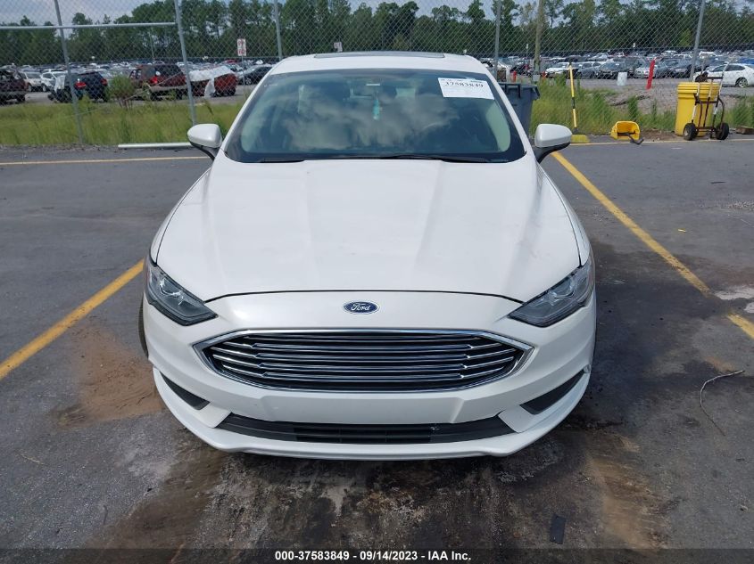 2017 FORD FUSION SE - 3FA6P0H7XHR402066