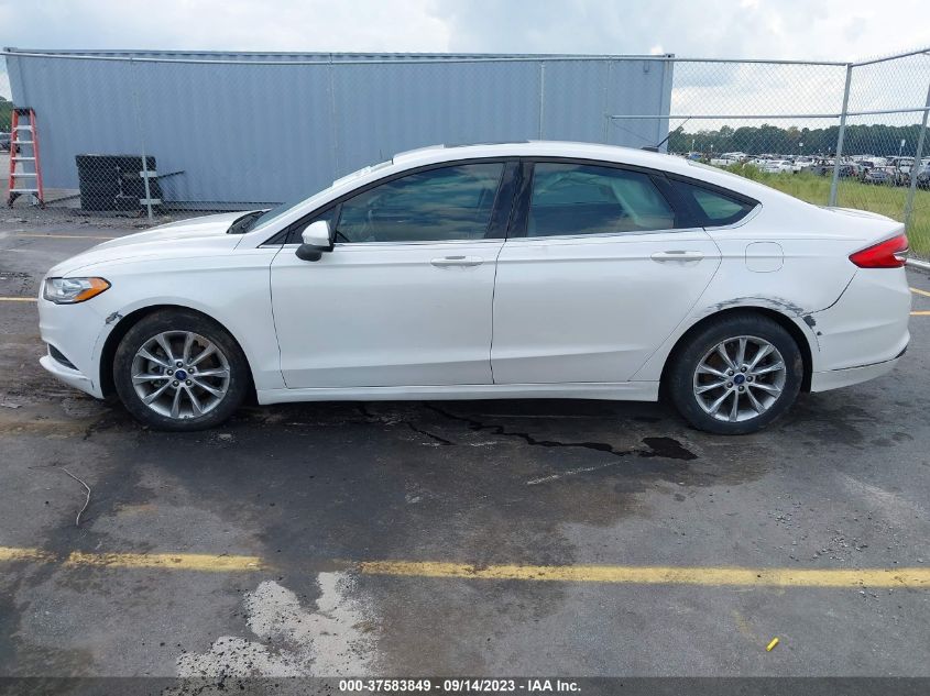 2017 FORD FUSION SE - 3FA6P0H7XHR402066