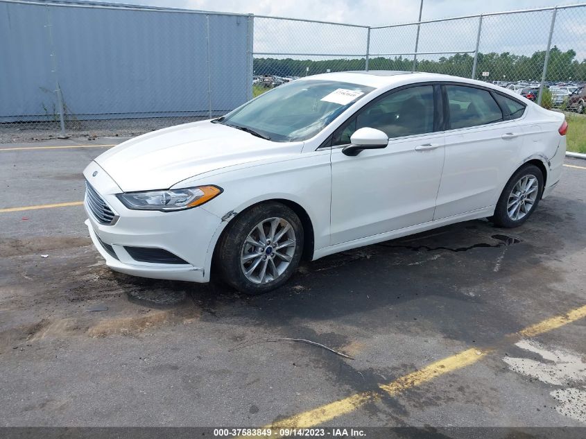 2017 FORD FUSION SE - 3FA6P0H7XHR402066