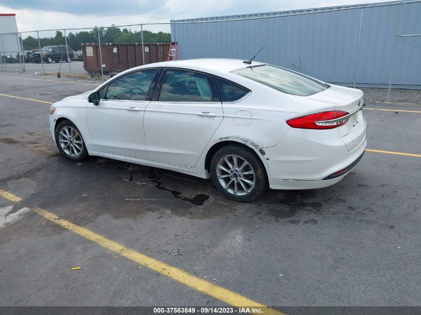 2017 FORD FUSION SE - 3FA6P0H7XHR402066