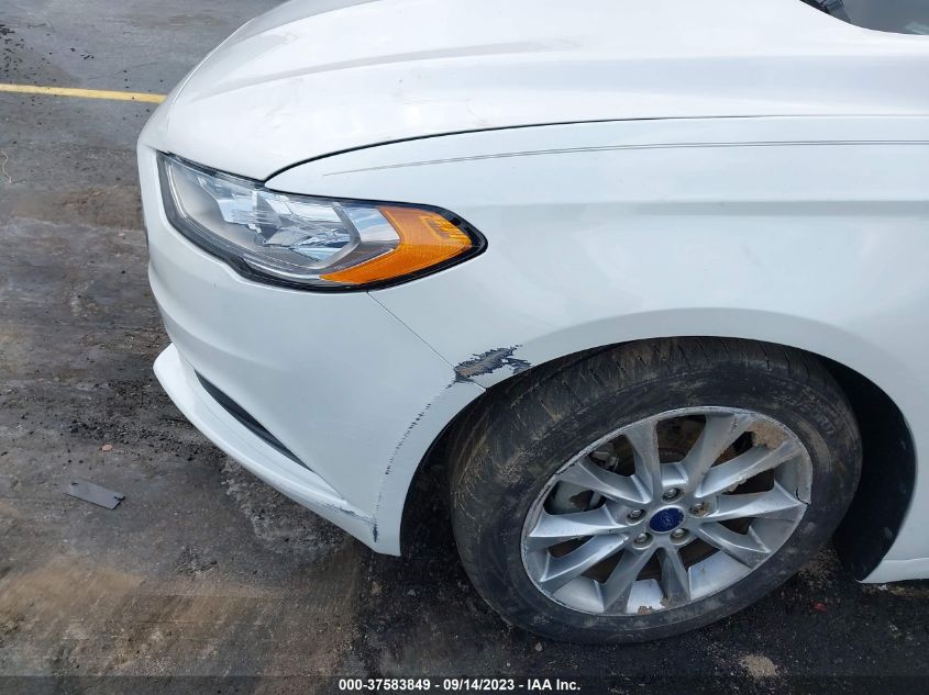 2017 FORD FUSION SE - 3FA6P0H7XHR402066