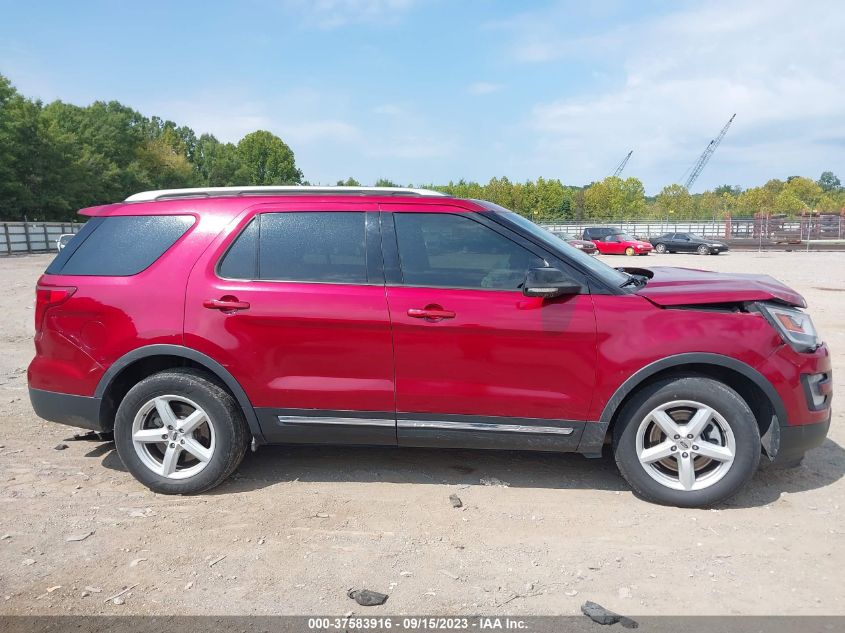 2017 FORD EXPLORER XLT - 1FM5K8D89HGD14128