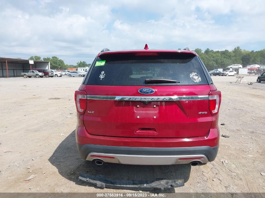 2017 FORD EXPLORER XLT - 1FM5K8D89HGD14128