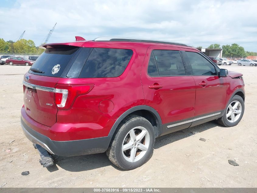 2017 FORD EXPLORER XLT - 1FM5K8D89HGD14128