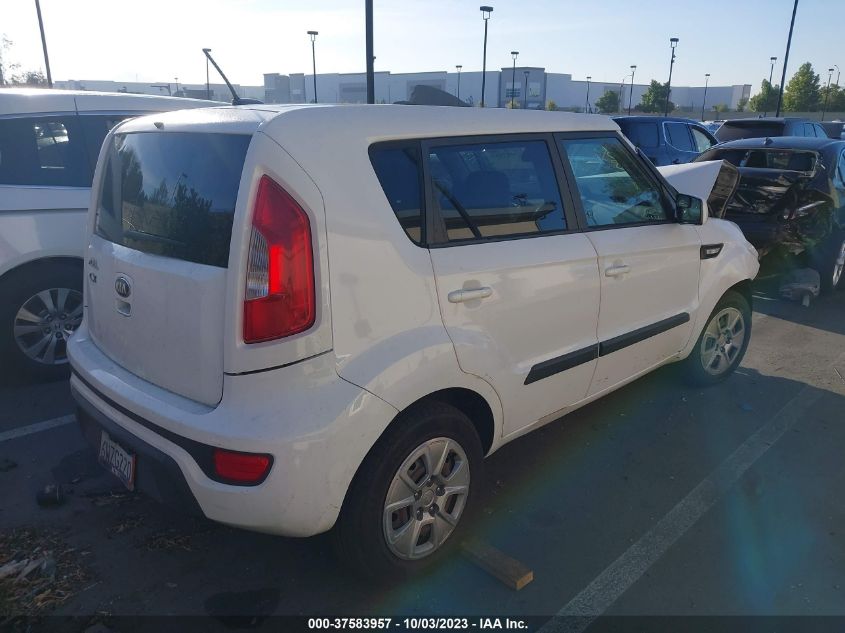2013 KIA SOUL BASE - KNDJT2A54D7500631
