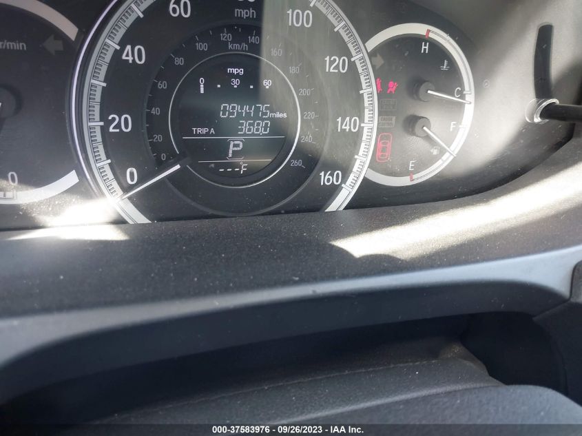 2016 HONDA ACCORD SEDAN EX-L - 1HGCR2F81GA137806