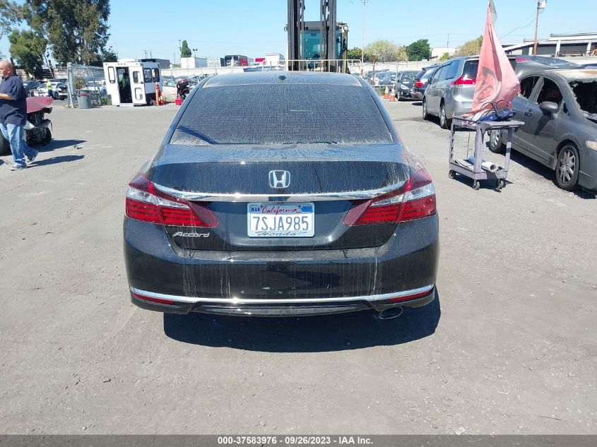 2016 HONDA ACCORD SEDAN EX-L - 1HGCR2F81GA137806