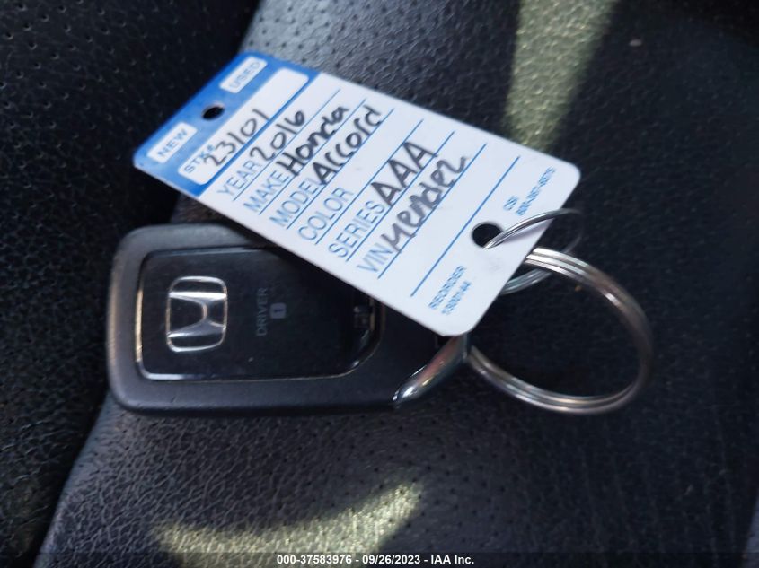 2016 HONDA ACCORD SEDAN EX-L - 1HGCR2F81GA137806