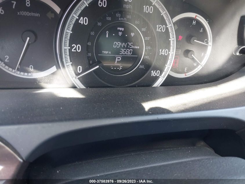 2016 HONDA ACCORD SEDAN EX-L - 1HGCR2F81GA137806