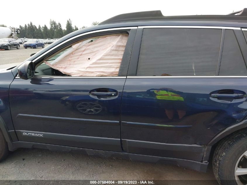 2014 SUBARU OUTBACK 2.5I PREMIUM - 4S4BRBDC6E3265702