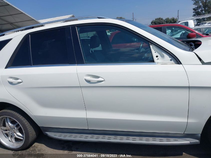 2013 MERCEDES-BENZ M-CLASS ML 550 4JGDA7DB6DA097879