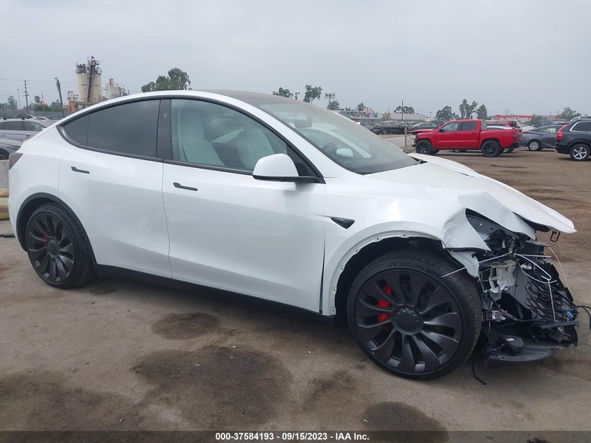 VIN 7SAYGDEF0PF871482 2023 TESLA MODEL Y PERFORMANCE