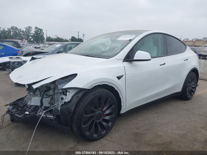VIN 7SAYGDEF0PF871482 2023 TESLA MODEL Y PERFORMANCE