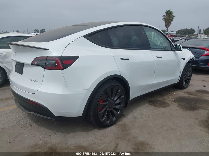 VIN 7SAYGDEF0PF871482 2023 TESLA MODEL Y PERFORMANCE
